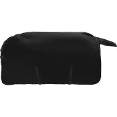 vidaXL Paardendeken Volledig zwart 125 cm Polyester