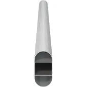 vidaXL Kaststang 12 st Zilver 316 x 15 x 29 mm Aluminiumlegering