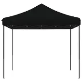 vidaXL Partytent 292 x 292 x 315 cm Zwart Oxford Stof