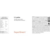 SuperSmart L-Lysine voedingssupplement - 180 vegetarische capsules