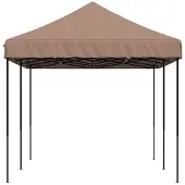 vidaXL Partytent Bruin 292 x 580 x 315 cm Oxford Stof