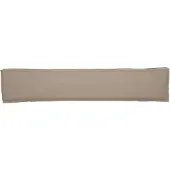vidaXL Pallet Kussen Taupe 200 x 40 x 8 cm Oxford Stof