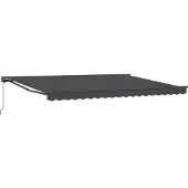 vidaXL Zonnescherm Frame Antraciet 450 × 300 cm