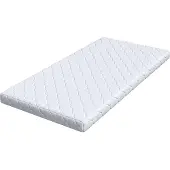 vidaXL Matras Wit 90 x 190 cm Jacquard stof
