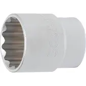 Bgs Steckschlüssel-Einsatz Zwölfkant Antrieb Innenvierkant 20 mm (3/4") SW 36 mm