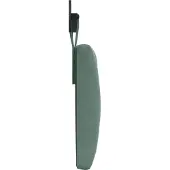 vidaXL Hangend hoofdbord Met LED-verlichting Zeegroen Fluweel