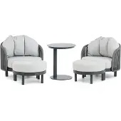 Santika Furniture Santika Nanda bistroset 5-delig