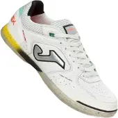 Joma Top Flex Zaalvoetbalschoenen (IN) Wit Geel Oranje Turquoise