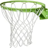 Exit basketbalring met net - groen