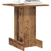 vidaXL Bijzettafel Oudhout 44,5 x 45 x 55 cm Bewerkt hout