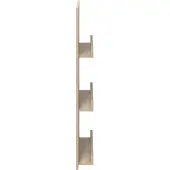 vidaXL Tijdschriftenrek Sonoma Eik 51 x 11 x 102 cm Bewerkt hout