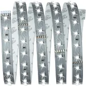 Paulmann MaxLED 500 basisset IP20 daglicht 1,5m 500, dimbaar, alu / grijs / zink, Slaapkamer, metaal, Modern