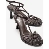 Prologue Gerald Gevlochten Riem Stiletto Pump