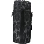 Dolce&Gabbana Zwarte Luipaard Ronde Slanke Tote Fles Kooi Tas
