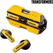 Transformers TF-T01 Bluetooth-headset, half-in-ear, lange batterijduur, geel