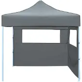 vidaXL Partytent Antraciet 291 x 291 x 315 cm Oxford Stof