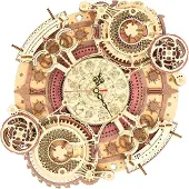 Robotime Zodiac Wall Clock 3D houten bouwpakket