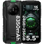 Doogee Fire 3 Ultra Rugged Smarphone, 6GB+18GB)/256GB, Groen