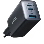 Anker - PowerPort III 3-poorts 65W-pod - zwart