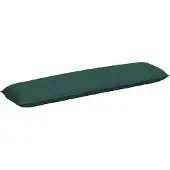 vidaXL Rugkussen Donkergroen 200 x 19 x 50 cm Stof