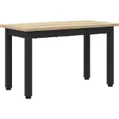 vidaXL Salontafel Sonoma 60 x 30 x 36 cm Bewerkt hout
