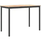 vidaXL Bartafel Naturel 150 x 80 x 105 cm Massief grenenhout