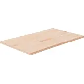 vidaXL Wastafelblad 60x40x2,5 cm onbehandeld massief