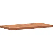 vidaXL Wastafelblad 100x50x4 cm massief beukenhout