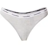 Calvin Klein Underwear String grijs gemêleerd / zwart / wit