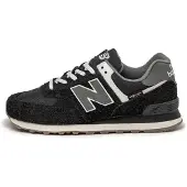 New Balance Sneakers laag '574' donkergrijs / zwart / wit