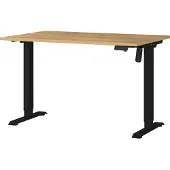 Germania Profi 3.0 Elektronisch in hoogte verstelbaar Bureau Eiken 1.200 (B) x 800 (D) x 1.180 (H) mm