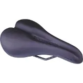 Simson 5321953, fietzadels, uniseks, zwart, effen, 7 cm, China