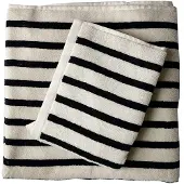 Tell Me More Bonnie handdoek 50x70 cm Zwart