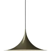 Gubi Semi lamp Ø 47 cm Dark cocoa glossy