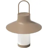Loom Design LED tafellamp op accu Shadow Large, beige, IP65 Shadow, dimbaar, Woon-/ Eetkamer, Aluminium, Modern