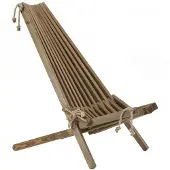 Buitengewoon Boet EcoChair EcoFurn bruin tuinmeubel excl. kussen