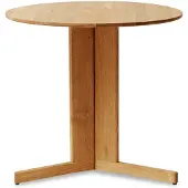 Form & Refine Trefoil eettafel Ø75 cm Eikenhout