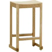 Artek Atelier Barkruk 65 Cm Eiken - Barkrukken Eikenfineer Oak - 28104603