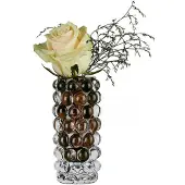 Skogsberg & Smart Boule Vaas 11 Cm - Vazen Glas Tobacco - SSHURRBOULEMINI005