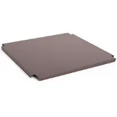 HAY Deksel Colour Crate Lid Metal Large Square Bordeaux