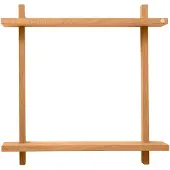 Andersen Furniture Treat wandplank dubbel Oiled Nature Oak, 50x12x50 cm