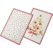 Villeroy & Boch Winter Bakery Delight Theedoek Pak Van 2 - Keukenhanddoeken Katoen White - 1486126146