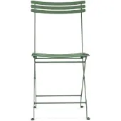 Ethimo Flower Inklapbare Stoel - Tuinstoelen Gegalvaniseerd Staal Sage Green - FLSPB32