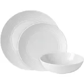 Royal Doulton Maze bordenset 12-delig wit