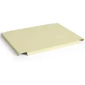 HAY Colour Crate Metalen Deksel Medium | Light Yellow