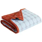 HAY Mega Dot sprei organic 260x260 cm Light blue