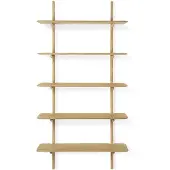 Ethnicraft Pi Schap 5 Schappen - Wandplanken Eiken Oak - 51338