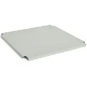 HAY Colour Crate Lid Metaal Vierkant Grey