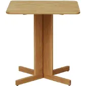 Form & Refine Trefoil eettafel 68x68 cm Eikenhout