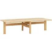 MOEBE rectangular coffee table salontafel large Eikenhout